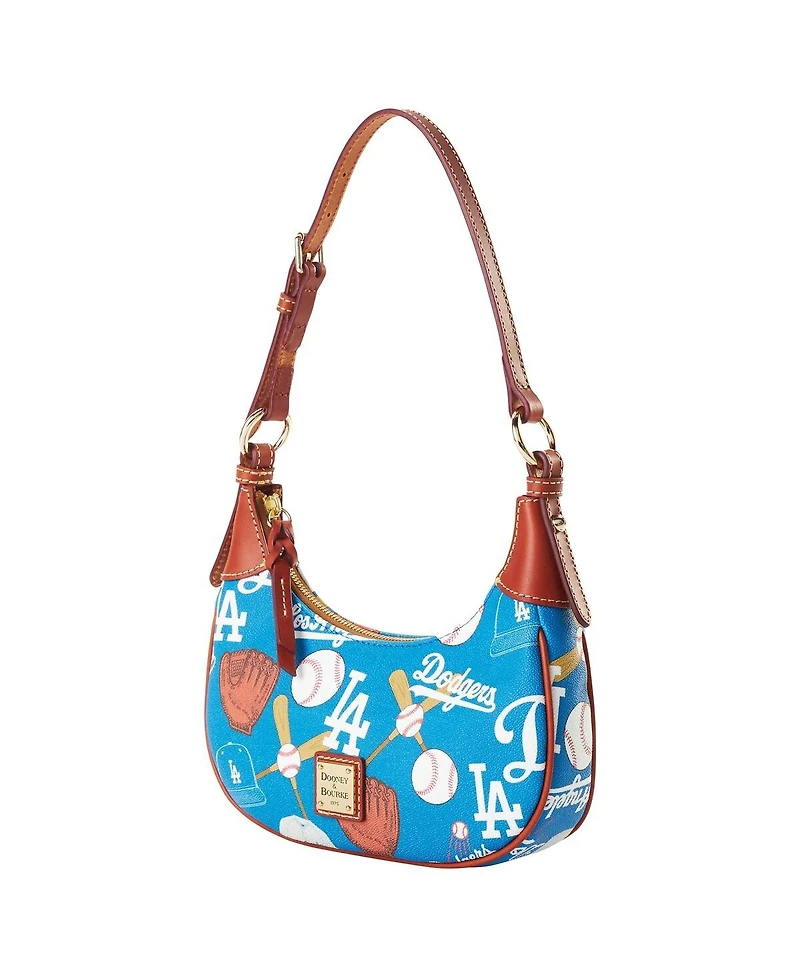 Dooney & Bourke Los Angeles Dodgers Luca Leather Hobo Purse