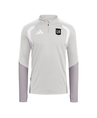 Adidas Men's Silver Lafc 2026 Tiro Competition Quarter-Zip Training Sweatshirt
