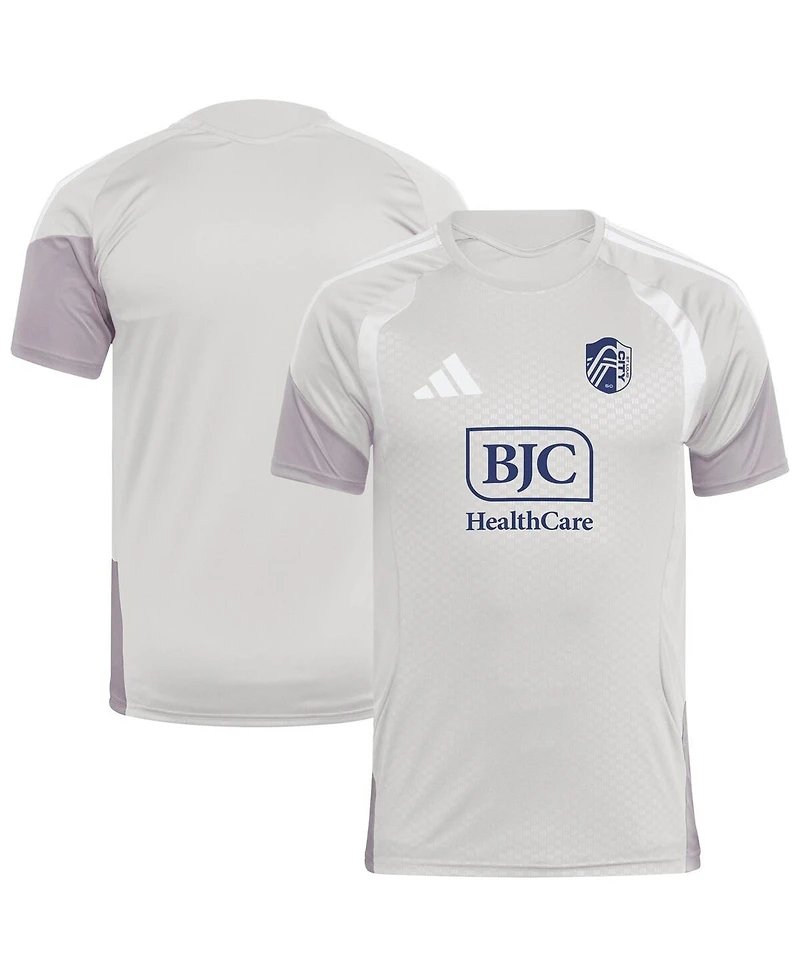 Adidas Men's Silver St. Louis City Sc 2026 Competition Training Jersey
