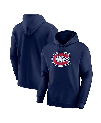 Logo Athletic Men's Navy Montreal Canadiens Essential Hoodie