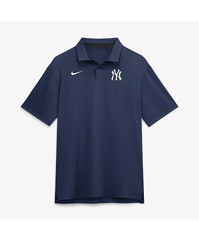 Nike Men's Navy New York Yankees Tour Dri-fit Polo Shirt