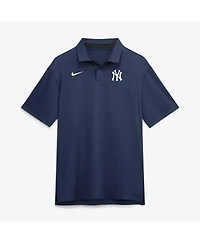 Nike Men's Navy New York Yankees Tour Dri-fit Polo Shirt