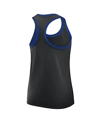 Nike Women's Los Angeles Dodgers Tri-Blend Dri-fit Racerback Tank Top