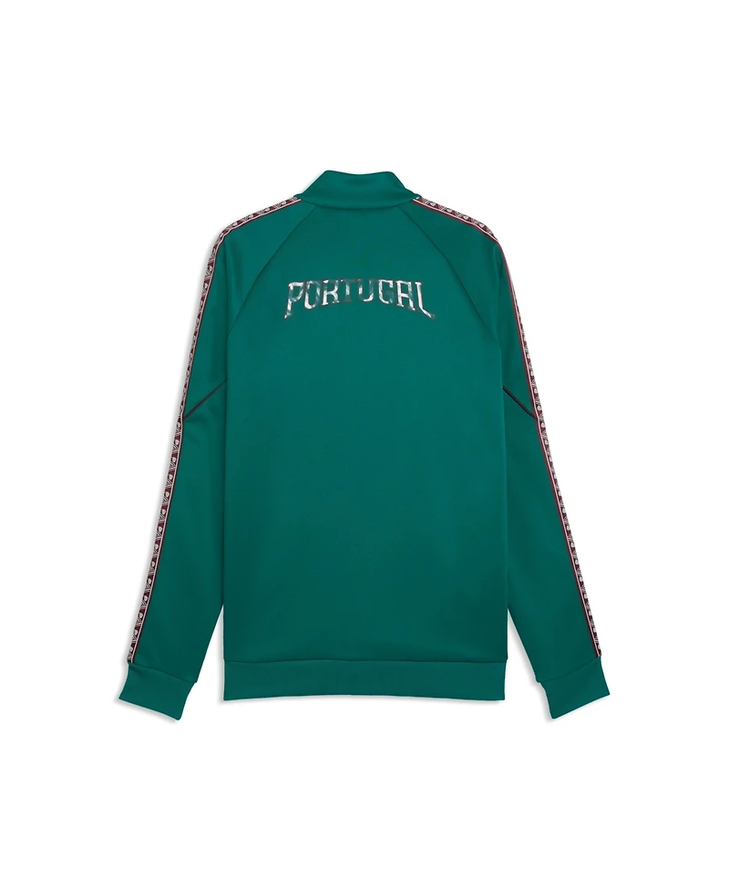 Puma Men's Green Portugal National Team King Anthem Full-Zip Jacket