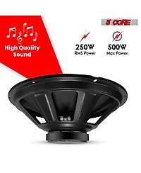 5Core Fog Machine 2500W Smoke Machine 6500CFM Low Lying Indoor Outdoor Portable Fogger