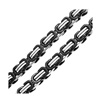 Bling Jewelry Biker Jewelry Urban Double link Flexible Heavy Chain Necklace Stainless Steel