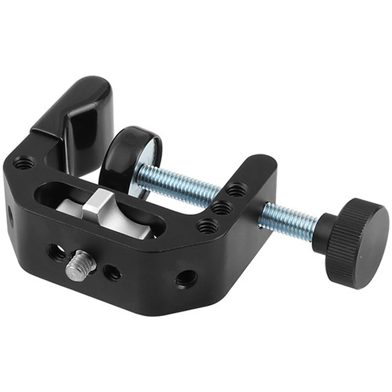Camvate Universal C-Clamp with 1/4" Female Thread, 1/4"-20 Thumbscrew Knob