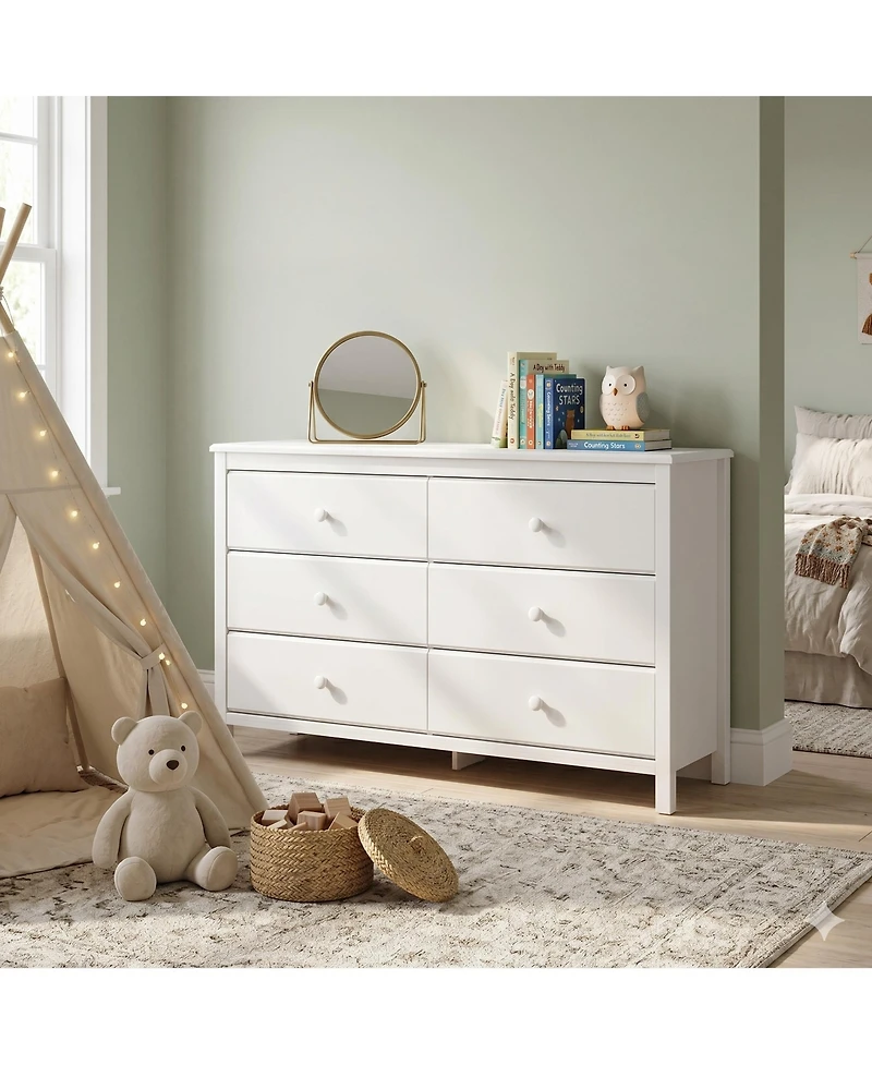 Storkcraft Alpine 6 Drawer Dresser