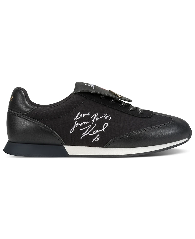Karl Lagerfeld Paris Women's Midwood Lace-Up Sneakers