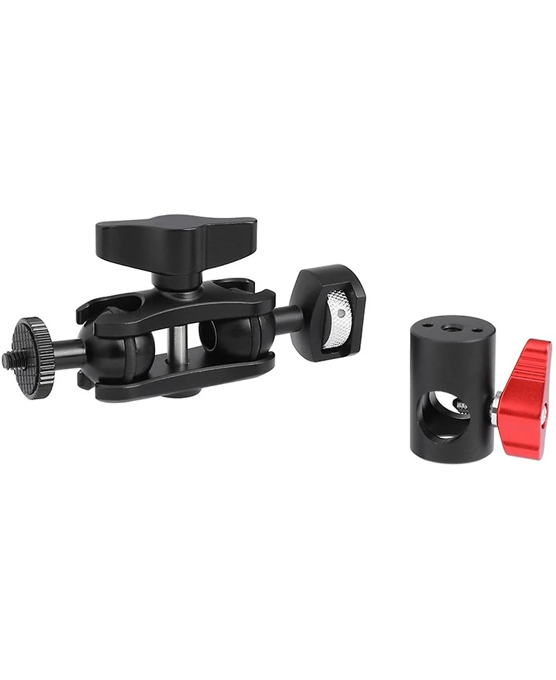 Camvate Versatile Magic Arm with Double Ball Head, Light Stand Head Adapter