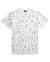 Polo Ralph Lauren Men's Big & Tall Nautical Print Jersey T-Shirt