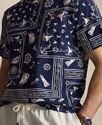 Polo Ralph Lauren Men's Big & Tall Bandanna Jersey T-Shirt
