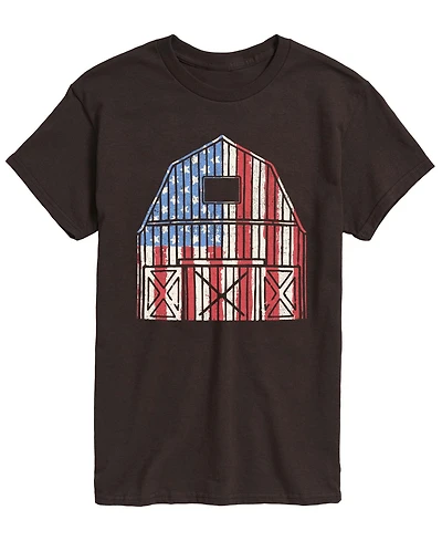 Airwaves Men's Usa Barn Short-Sleeve Graphic T-Shirts