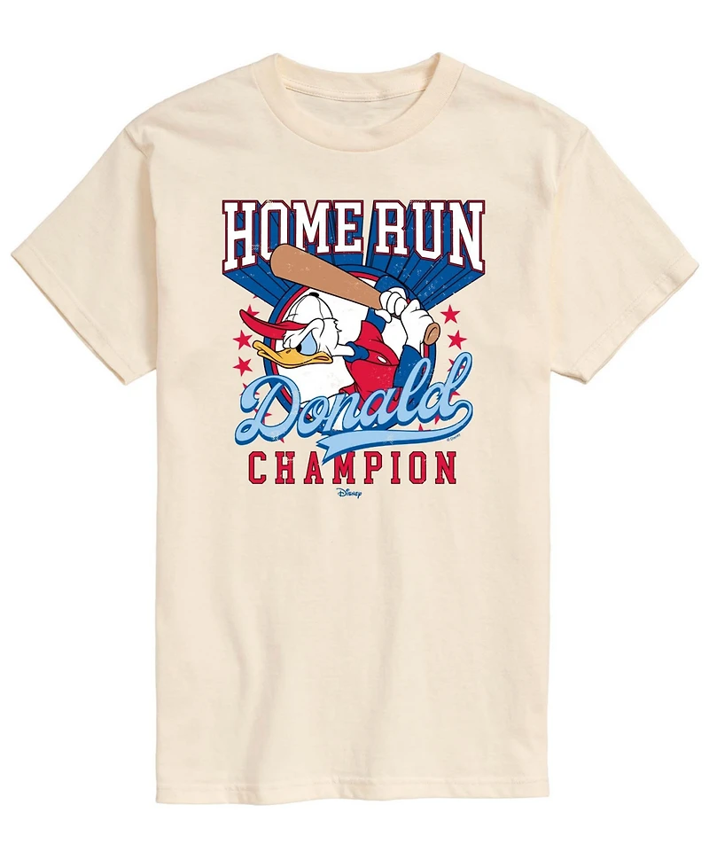 Airwaves Men's Disney Home Run Donald Short-Sleeve Graphic T-Shirts