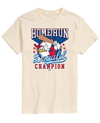Airwaves Men's Disney Home Run Donald Short-Sleeve Graphic T-Shirts