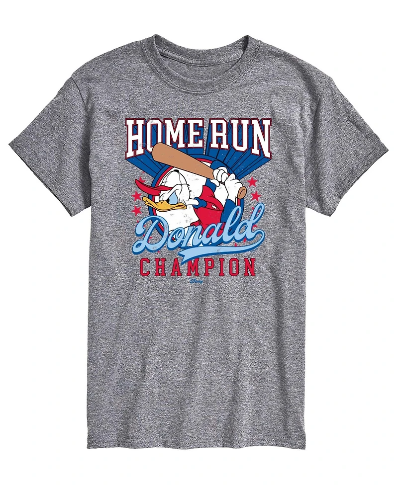 Airwaves Men's Disney Home Run Donald Short-Sleeve Graphic T-Shirts