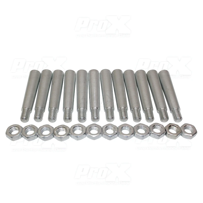 ProX Xt-SPN12 Tapered Shear Pin w/Threaded Tip Nut Conical Coupler, 12-Pk