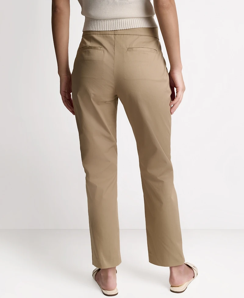 Bcbg Women's Straight-Leg Mid-Rise Pants