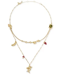 kate spade new york Gold-Tone Secret Garden Statement Necklace