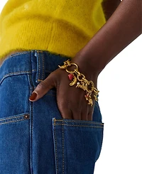 kate spade new york Gold-Tone Secret Garden Charm Bracelet