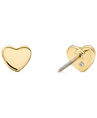 kate spade new york Gold-Tone Metal Mini Heart Stud Earrings