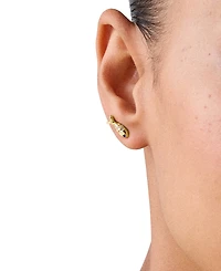 kate spade new york Gold-Tone Summer Daze Fish Stud Earrings
