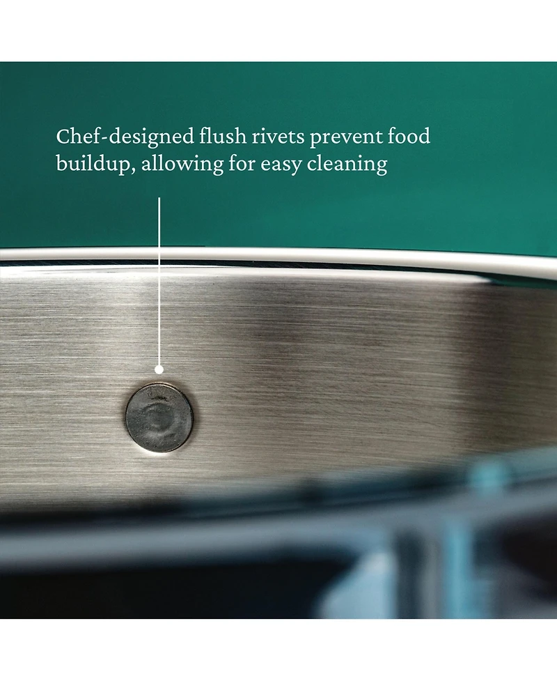 ProBond Clad Stainless Steel -Quart Covered Saucepan