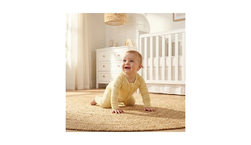 Motette Baby Lemon Stripe Sleeper