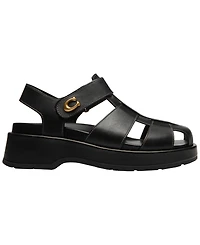 Coach Women's Sculpted C Fisherman Round Toe Sandals
