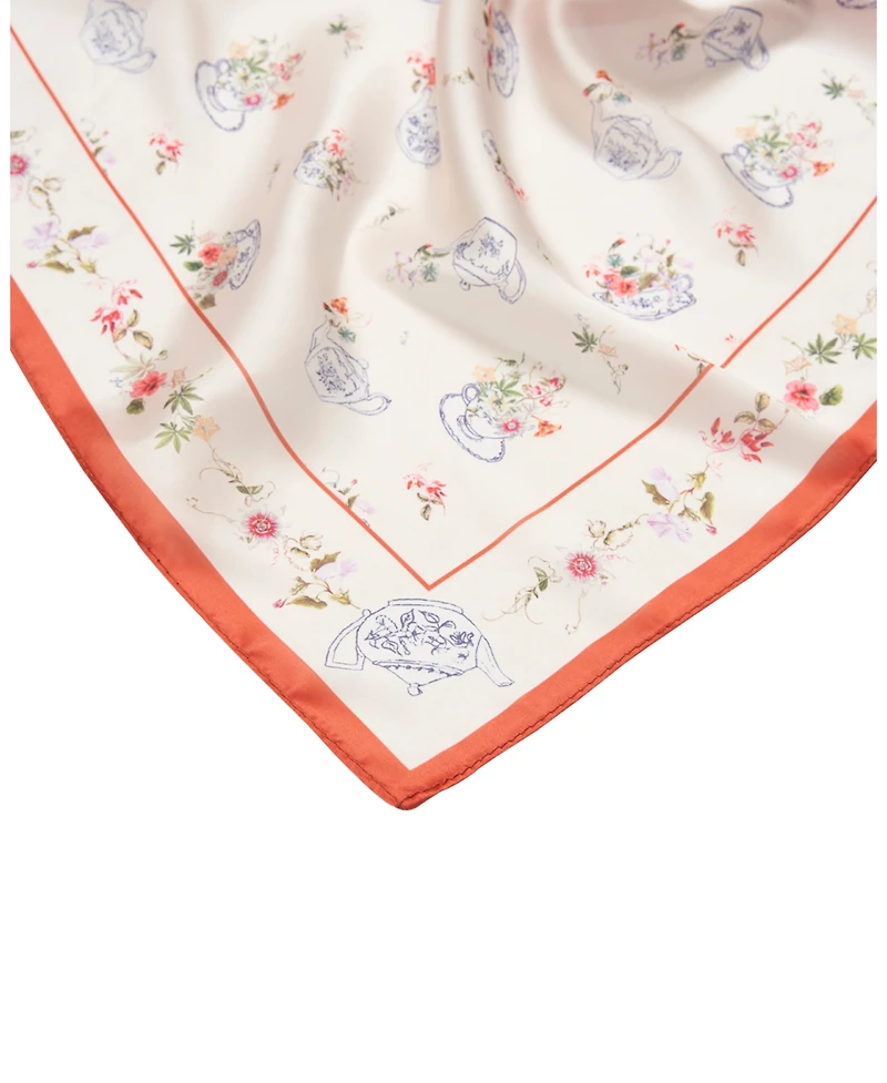 Fable England Women's High Teacups Silky Scarf