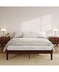 gaomon 14 Inch Queen Size Platform Bed Frame, No Box Spring Neededd without Headboard