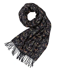 Fable England Women's A Night's Tale Woodland Tassel Scarf