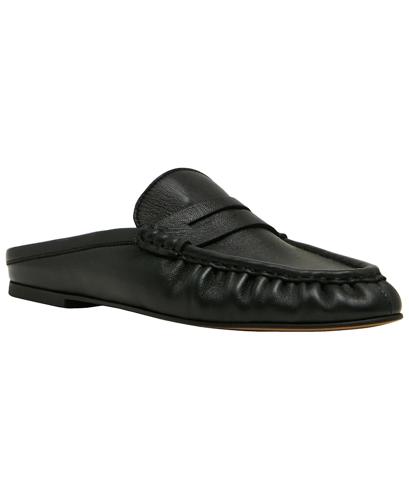 Steve Madden Women's Rafe Tailored Slip-On Loafer Mules