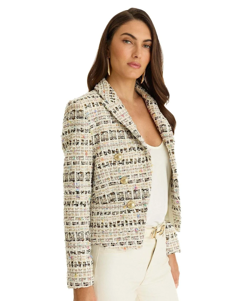 The Noli Shop Women's Gabrielle Tweed Blazer