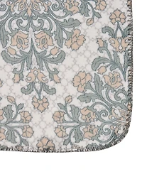 Tahari Home Cleo Reversible Printed Plush Throw, 50" x 70"