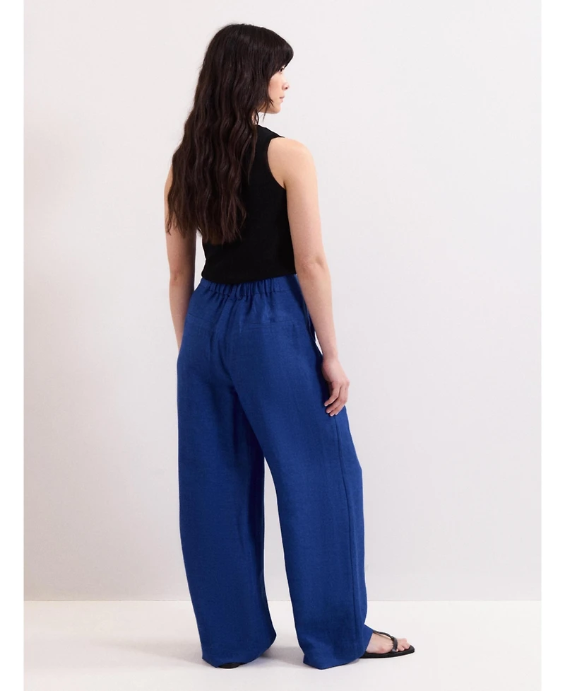 Phase Eight Women's Lottie Wide Leg Linen Trousers