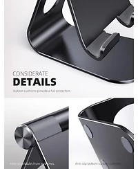 Lamicall Cell Phone Tablet Stand,Adjustable Desktop Holder
