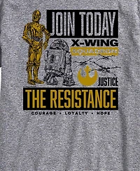 Airwaves Men's Join The Resistence Short-Sleeve Graphic T-Shirt