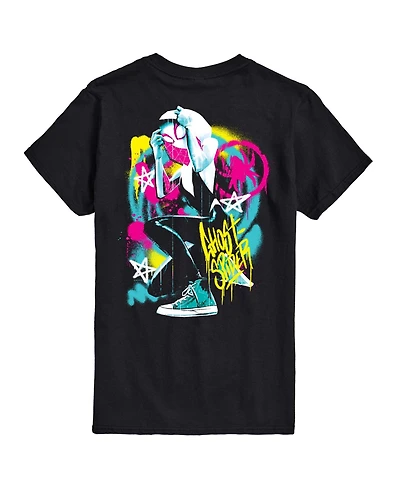 Airwaves Men's Ghost Spider Spray Paint Short-Sleeve Graphic T-Shirt