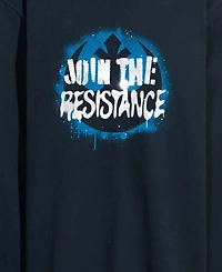 Airwaves Men's Join The Resistance Long-Sleeve Graphic T-Shirt