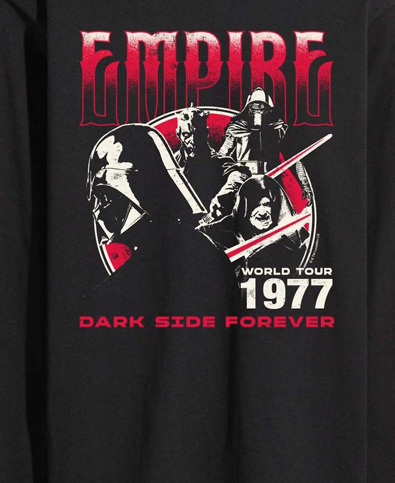 Airwaves Men's Empire Dark Side Forever Long-Sleeve Graphic T-Shirt