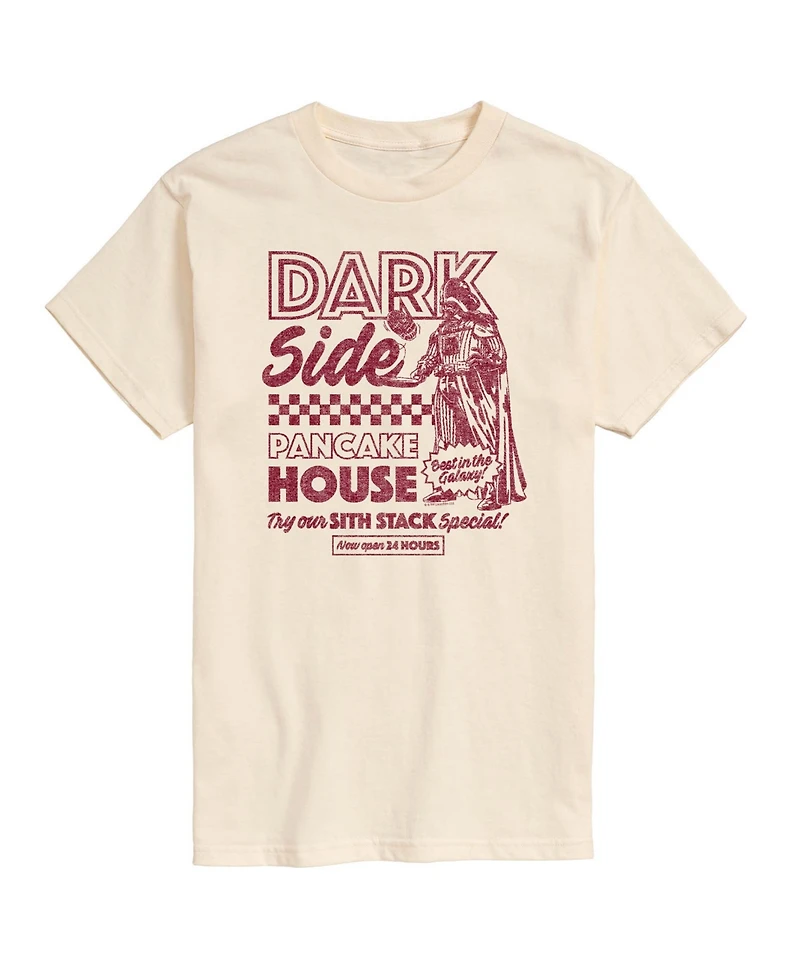 Airwaves Men's Dark Side Pancake House Short-Sleeve Graphic T-Shirt