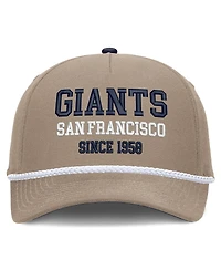 Nike Men's Khaki San Francisco Giants Father's Day Rope Rise Adjustable Hat