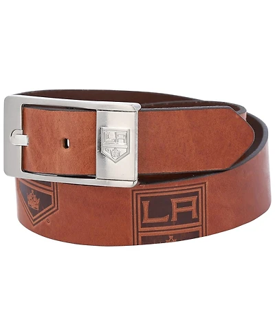 Eagles Wings Men's Los Angeles Kings Brandish Leather Belt