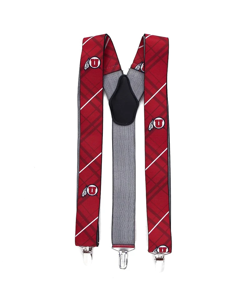 Eagles Wings Men's Red Utah Utes Suspenders