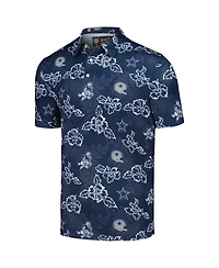 Reyn Spooner Men's Navy Dallas Cowboys Throwback Pua Performance Polo Shirt