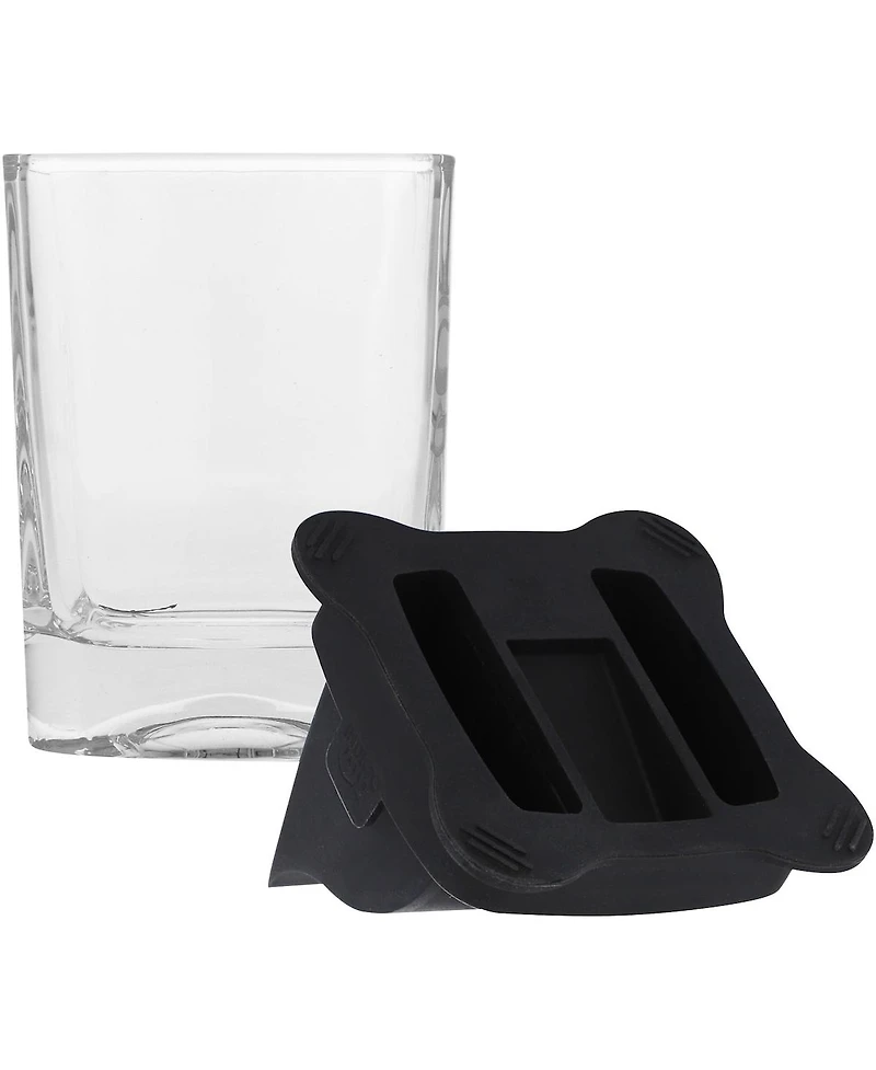 Indigo Falls Morehouse Maroon Tigers 10oz. Ice Wedge Glass