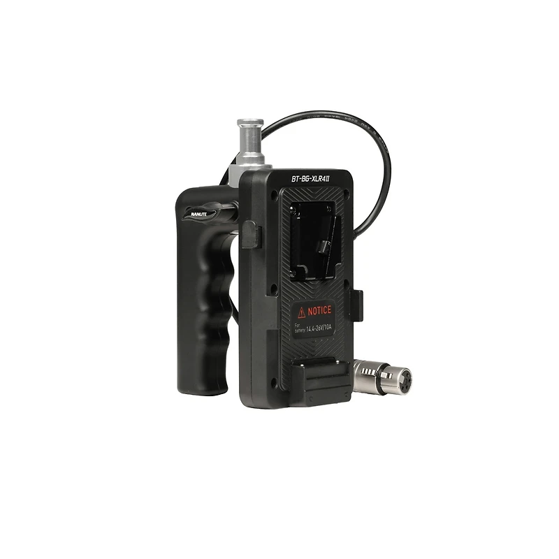 NanLite V-Mount Battery Grip for Forza 150B and Fc-120B