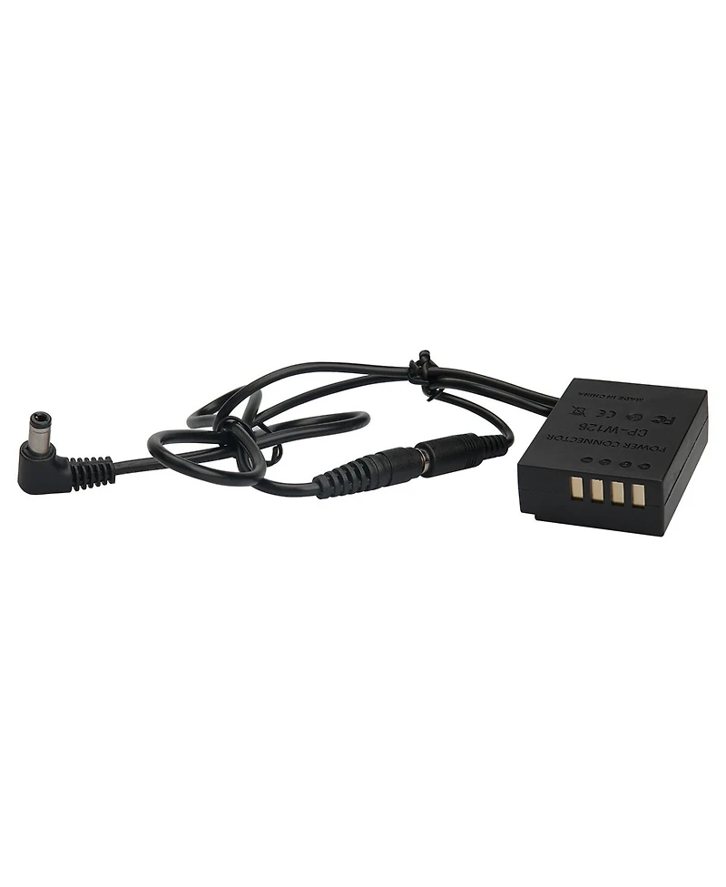 AndyCine Dc Power Cable to Fujifilm W126 Dummy Battery Adapter for Fujifilm X-T3 and X-T30