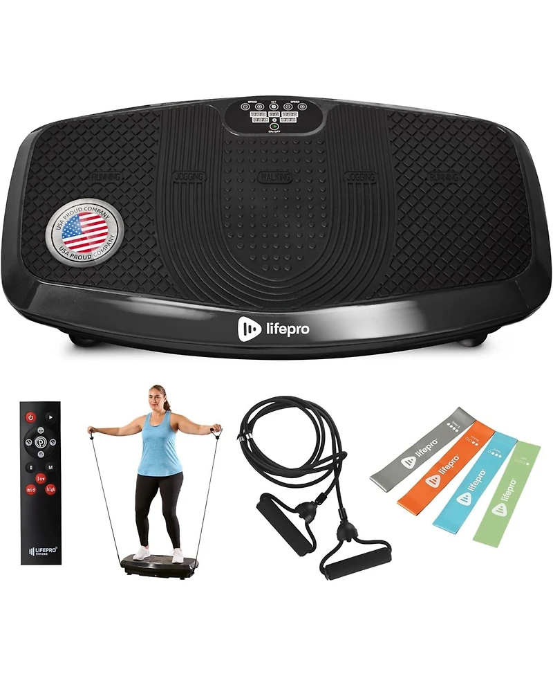 LifePro Hovert 3D Vibration Plate – Dual Motor, Oscillation & Lateral Motion for Whole Body Fitness